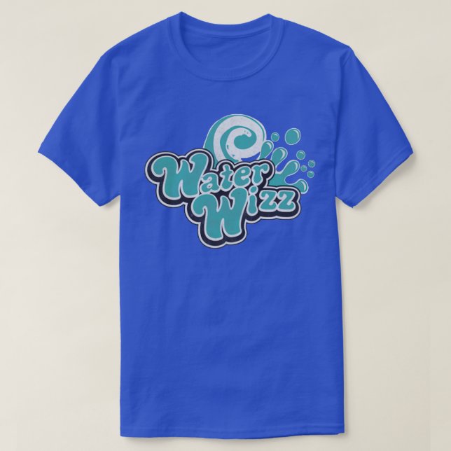 Grown Ups Water Wizz Vintage Retro T-Shirt (Design Front)