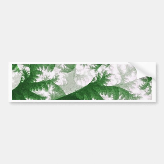Growth 1 - Fractal Art Bumper Sticker (Front)