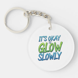 Growth at Your Own Pace Key Ring