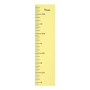 Growth Chart Add Child's Name and Add Clip Art Photo Print