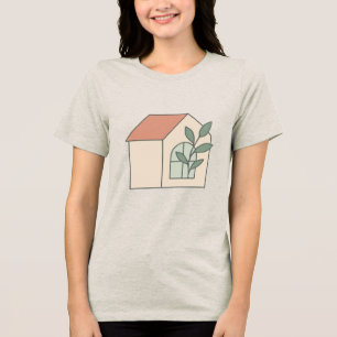 Growth From Within – A Quiet Bloom Tri-Blend Shirt