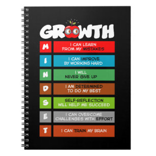 Growth Mindset Funny Classroom Brain Motivation Notebook