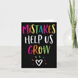 Growth Mindset Positive Byck To School Teacher Stu Card