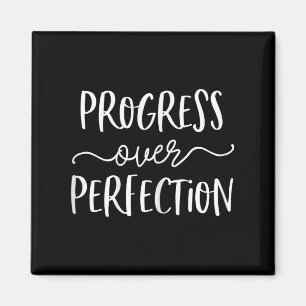 Growth Mindset Teacher Shirt Progress Over Perfect Magnet