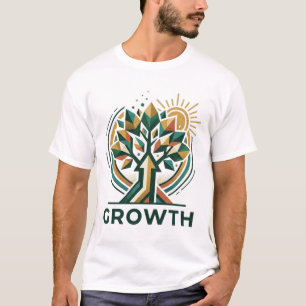 Growth Rise Thrive Personal Transformation Motivat T-Shirt