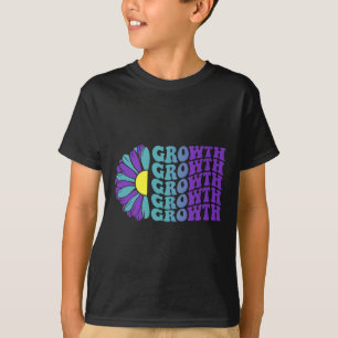 Growth Suicide Prevention Mental Health Awareness T-Shirt