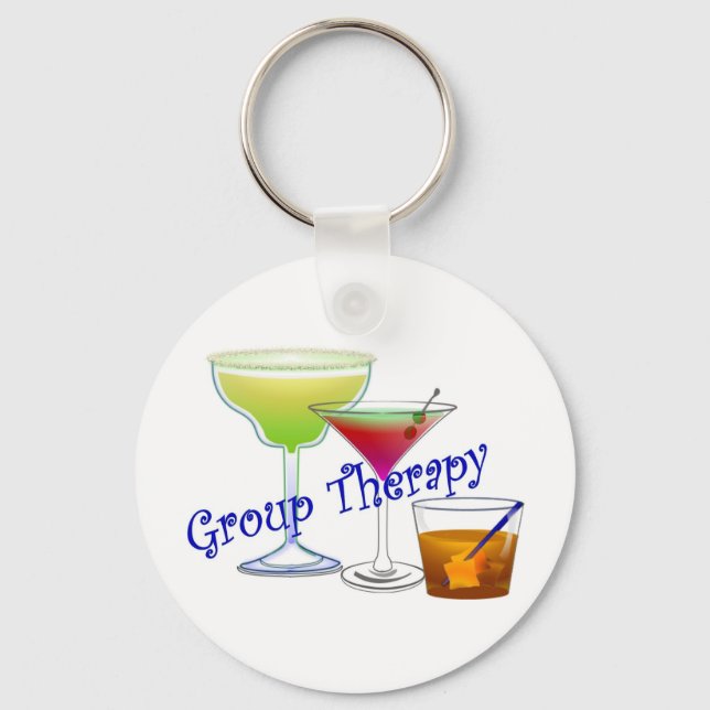grp thry mart marg whis key ring (Front)