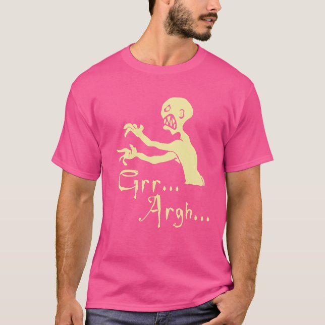 grr argh retro T-Shirt (Front)