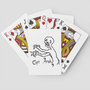 Grr Argh Vampire Slayer Playing Cards