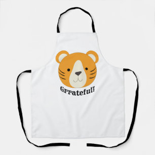 Grrateful Tiger Apron