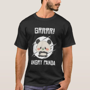 Grrr Angry Pandas Wild Panda Bamboo T-Shirt