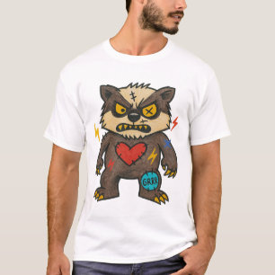GRRR Badger — Angry & Adorable T-Shirt