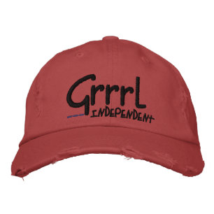 Grrrl Red Low Profile Hat