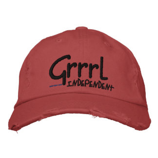Grrrl Red Low Profile Hat