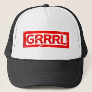 Grrrl Stamp Trucker Hat