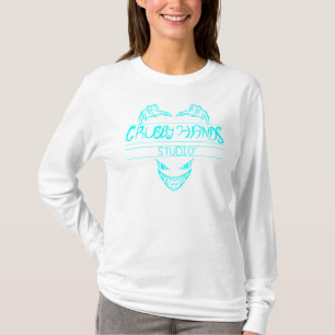 Grubby Hands Studio Long sleeve Logo+Motto T-Shirt