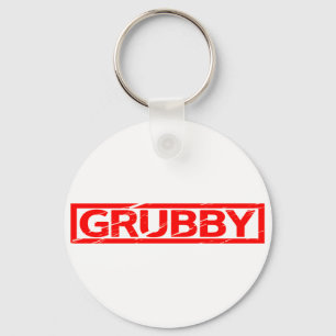 Grubby Stamp Key Ring