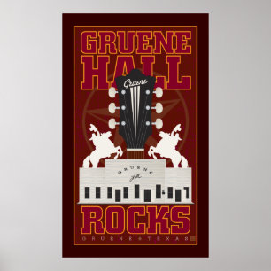 Gruene Hall-Print Poster