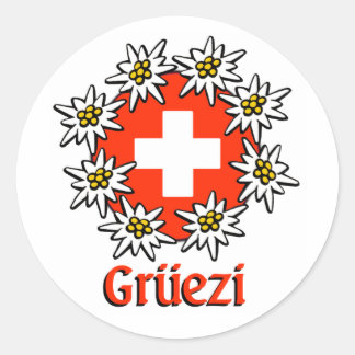 Gruezi Sticker
