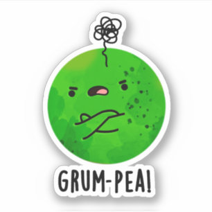 Grum-pea Funny Veggie Pun 