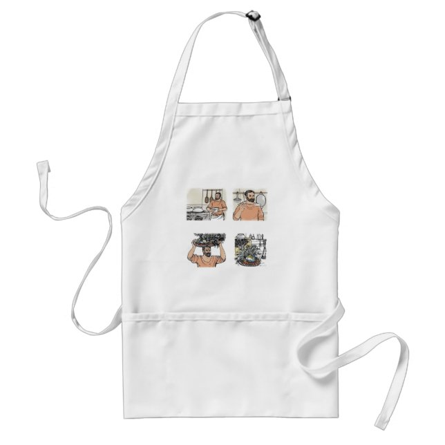Grumio est coquus standard apron (Front)