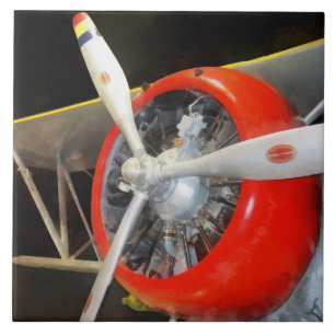 Grumman F3F-2 Biplane Tile