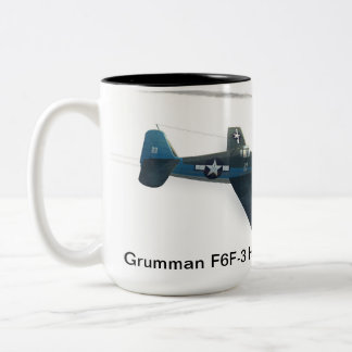 Grumman F6F-3 Hellcat Two-Tone Coffee Mug