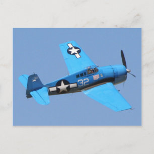Grumman F6F Hellcat Postcard