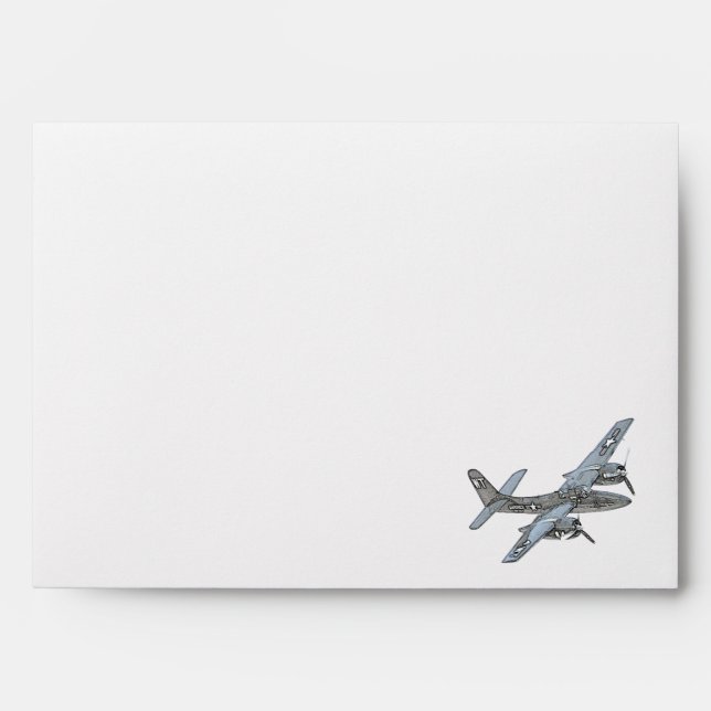 Grumman F7F Tigercat Envelope (Front)