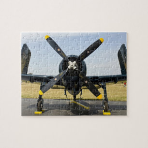 Grumman F8F Bearcat Navy Carrier Fighter on the Jigsaw Puzzle