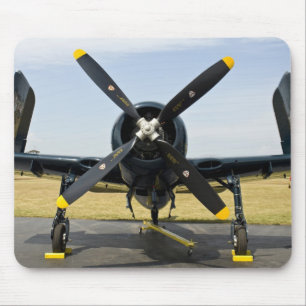 Grumman F8F Bearcat Navy Carrier Fighter on the Mouse Mat