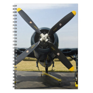 Grumman F8F Bearcat Navy Carrier Fighter on the Notebook
