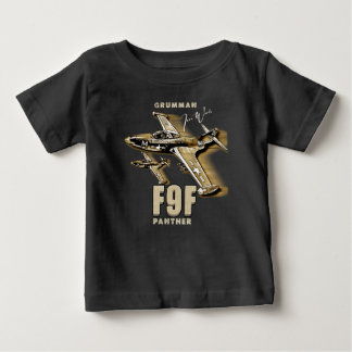 Grumman F9F Panther Carrier-Based Jet Fighter Baby T-Shirt