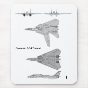 Grumman F-14 Tomcat マウスパッド Mouse Mat