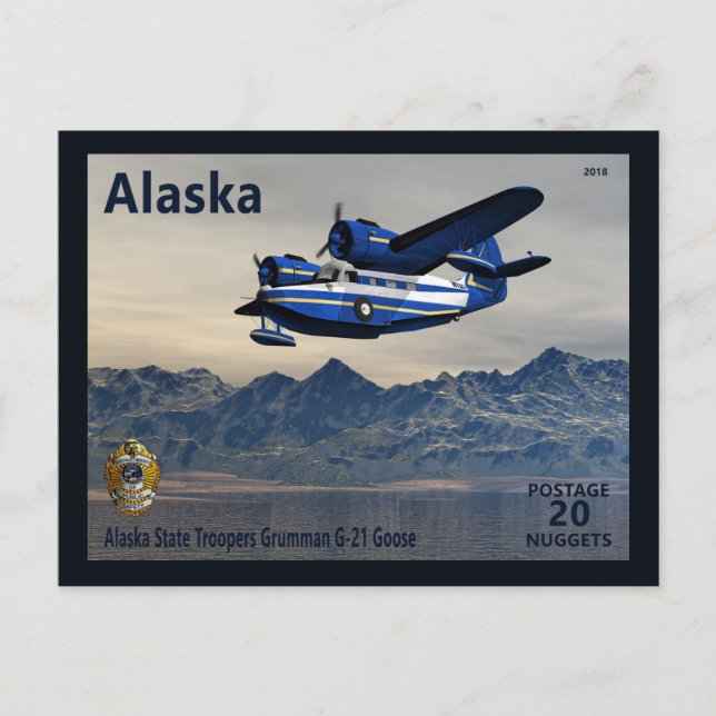 Grumman G-21 Goose Postcard (Front)