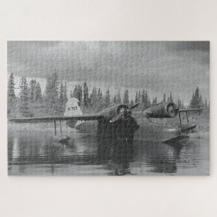 Grumman Goose Amphibian – Vintage Aviation Jigsaw Puzzle