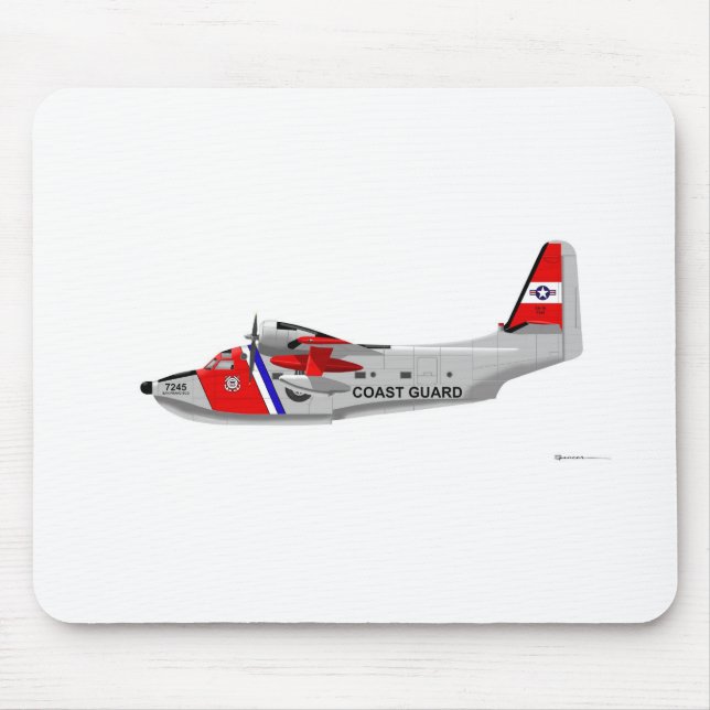 Grumman HU-16B Albatross 7245 Mouse Mat (Front)