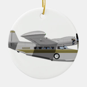 Grumman McKinnon G-21G Goose 436436 Ceramic Tree Decoration