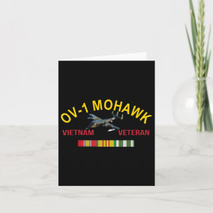 Grumman Ov-1 Mohawk Vietnam Veteran Ov-1 Aircraft Card