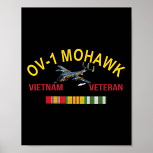 Grumman Ov-1 Mohawk Vietnam Veteran Ov-1 Aircraft  Poster