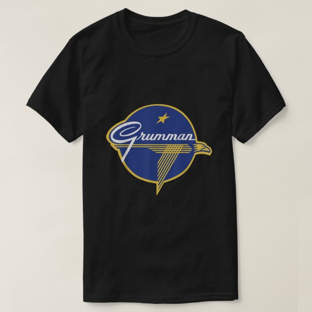 Grumman Vintage Aircraft  T-Shirt (Design Front)