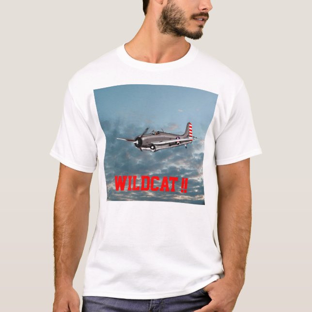 Grumman Wildcat 1942 T-Shirt (Front)