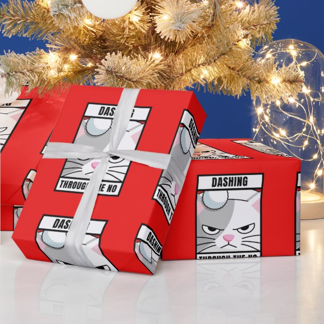 GRUMP CAT CHRISTMAS WRAPPING PAPER (Holidays)