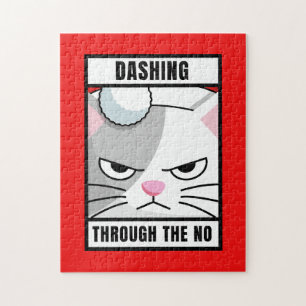 GRUMP CAT FUNNY CHRISTMAS JIGSAW PUZZLE