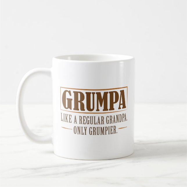 Grumpa Coffee Mug (Left)