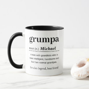 Grumpa Definition Mug