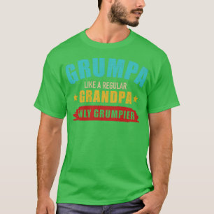 Grumpa like regular grandpa only grumpier vintage T-Shirt