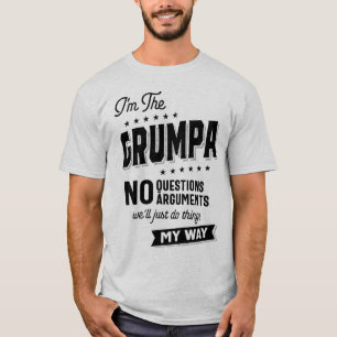 Grumpa Way Funny Grandpa Father's Day T-Shirt