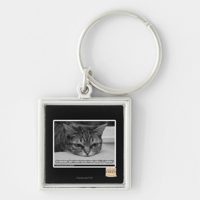 Grumpage Alert Key Ring (Front)