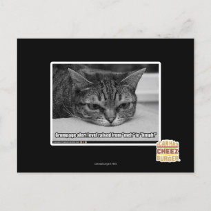 Grumpage Alert Postcard